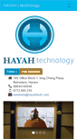 Mobile Screenshot of hayahtech.com